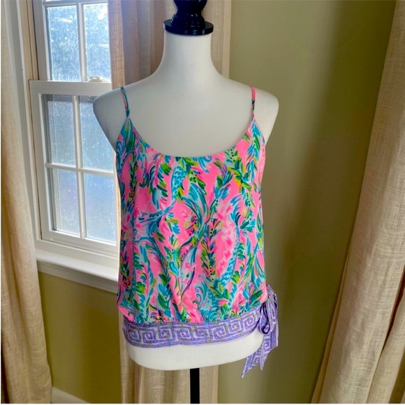 NWT Lilly Pulitzer Ainsley Top - Picture 5 of 6